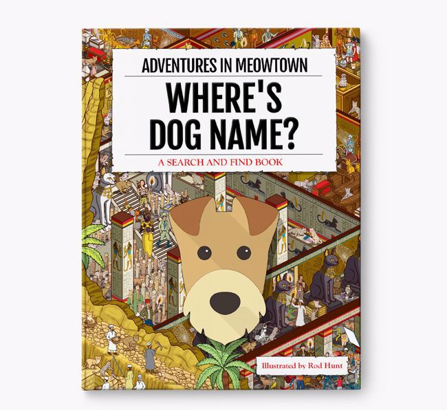 Personalised Airedale Terrier Book: Where's Airedale Terrier? Volume 2